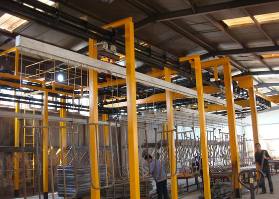 ระบบโรงเคลือบผงอัตโนมัติผลผลิตสูงขนาดกะทัดรัดกำลังปรับแต่ง